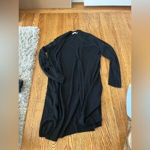 Liz Claiborne  size medium black long sweater